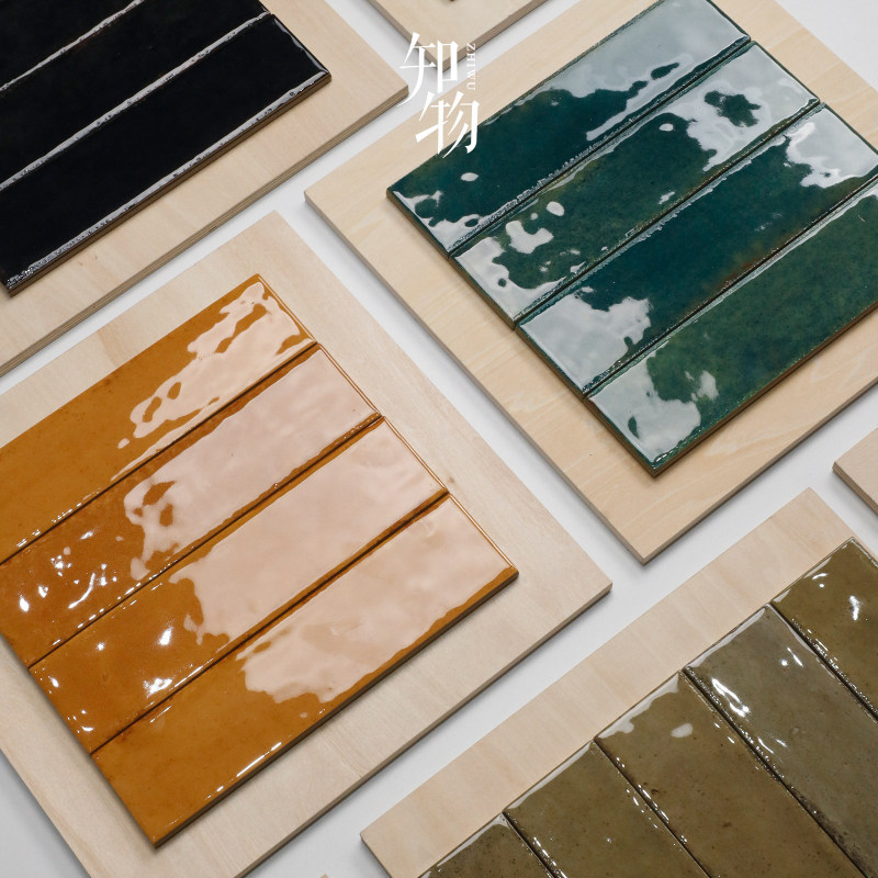 French-Style Retro Full-Glazed Ceramic Glossy Bathroom Vanity Room Kitchen Wall Tiles Rectangular Small Tiles Dining Room Handmade Tiles Coffee Shop French-Style Retro Full-Glazed Ceramic Glossy Bathroom Vanity Room Kitchen Wall Tiles Rectangular Small Tiles Dining Room Handmade Tiles Coffee Shop