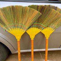 Miscanthus Broom Floor Reed Broom Reed Sorghum Broom Sweep Fine Gray Broom Miscanthus Pteris Grass Large Broom
