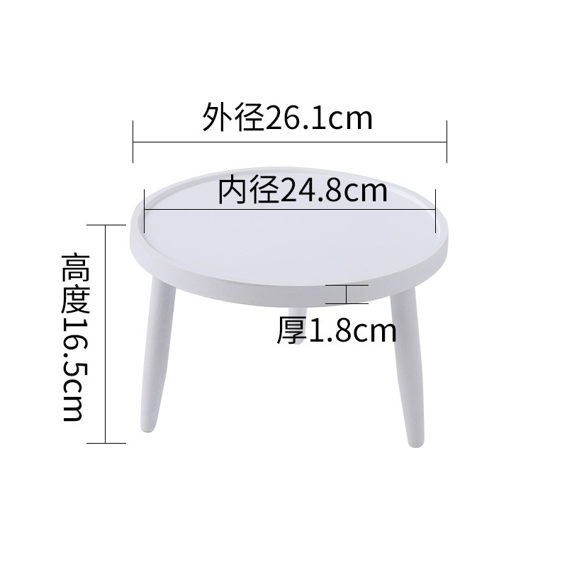 Soporte de maceta, soporte de madera maciza, soporte de maceta, soporte de pecera, soporte de piso interior, decoración creativa de la Sala de estar