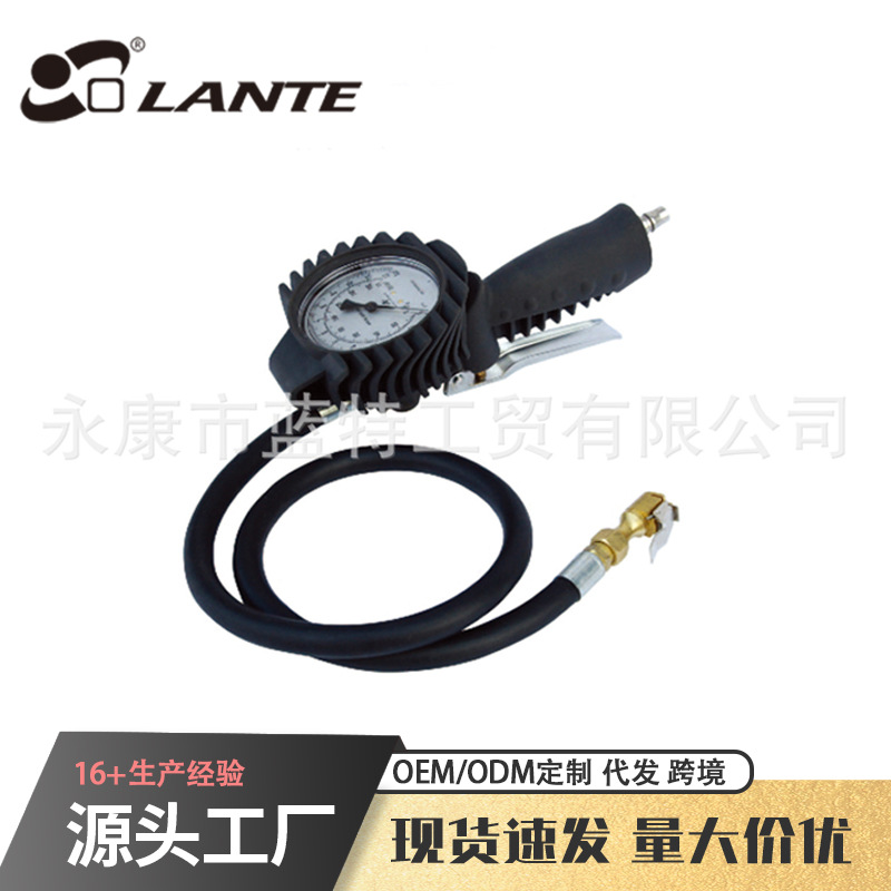 测压表胎压枪充气打气汽保工具冲油防震枪检测胎压计胎压表车载