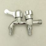 外贸  双用水龙头 双头多功能龙头 一进二出三通洗衣机拖把池