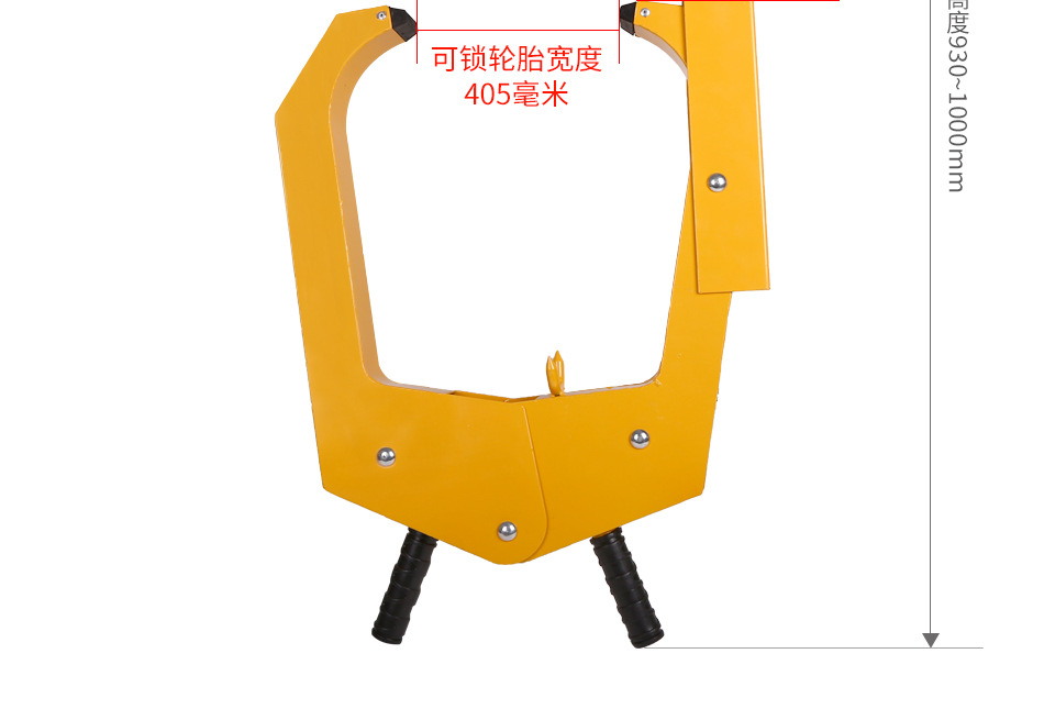 Interesting Thickened Disc Anti-theft Parking Lock Vehicle Off-road Vehicle Truck Anti-theft Lock Lined Large