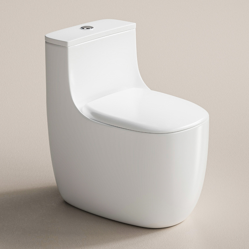 Chaozhou standard water-saving toilet seat for home use in small apartments, 58CM, wholesale for hotel and apartment projects, toilet and bathroom equipment