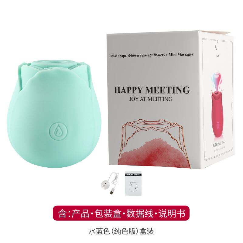 Rose Chucker Meet Huevo Femenino Vibrator Masturbador Teppos Tease Adultos al por mayor