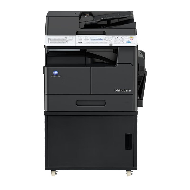 Impresora multifunción Konica Minolta bizhub225i copiadora láser todo en uno A3 en blanco y negro.