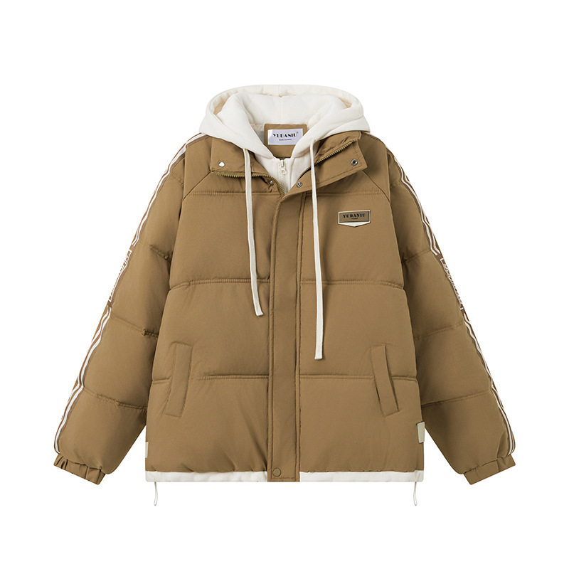 2025 invierno nuevo estilo de algodón femenino universal corto estilo de moda con capuzas suelta de algodón femenino coreano chaqueta de algodón delgada chaqueta image 5