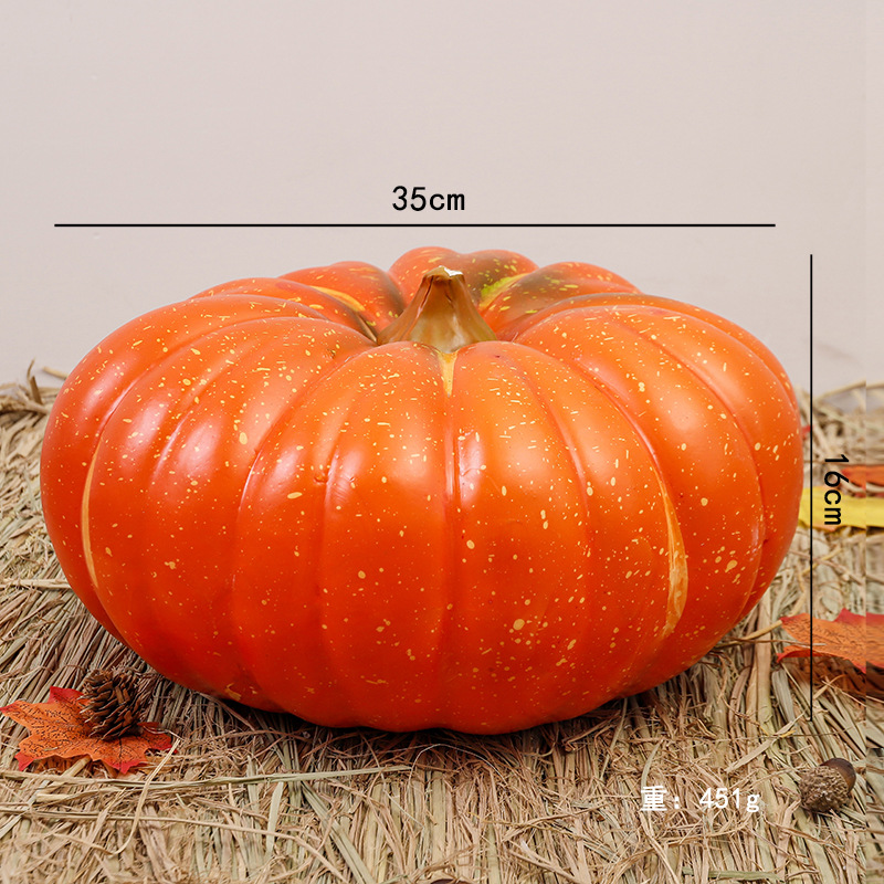 Simulación transfronteriza espuma calabaza modelo Halloween Acción de Gracias decoración de Navidad props disparo decoración de calabaza falsa image 53