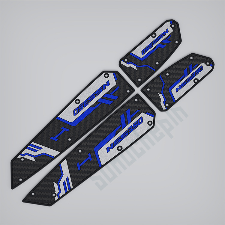 Suitable for Honda NSS350 Fosha FORZA350 Modified Foot Pedal Rubber Anti-slip Anti-drop Decorative Foot Pad Accessories