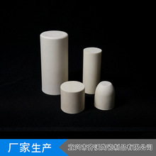 厂家供应氧化镁陶瓷堵头坩埚 精密绝缘高温陶瓷件加工