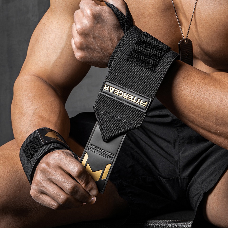 Fitness Wristband for Men, Sprained Wrist Support Belt, Compression Sports Protection, Weightlifting, Bench Press, Push-Ups