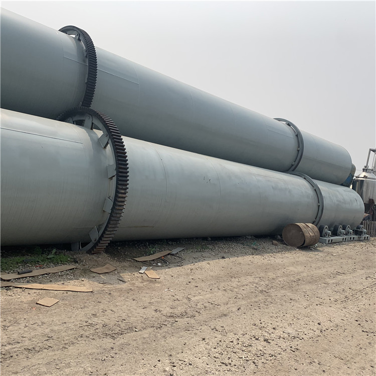 供应一批滚筒干燥机  连续式滚筒烘干设备 二手三回程工业干燥