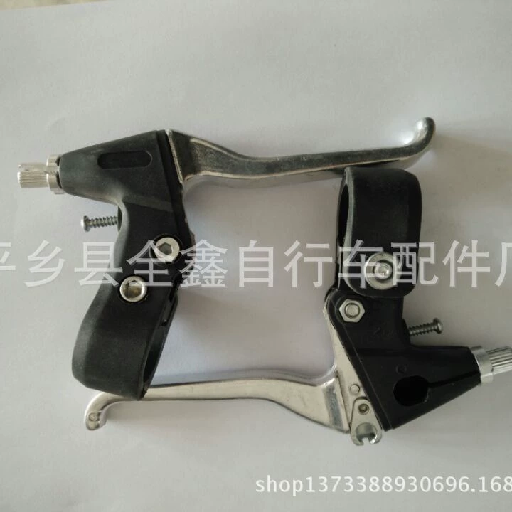 Горный велосипед ручка тормоза Ручка тормоза складной автомобиль мертвый автомобиль ручка тормоза полуалюминиевая трехпальцевая ручка тормоза