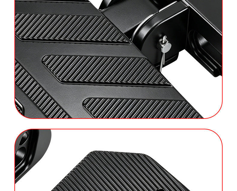 Suitable for the Warhawk Model Folding Pedal Electric Scooter and Motorcycle, Universal Aluminum Alloy Widened Anti-Slip Footrest Replacement Parts