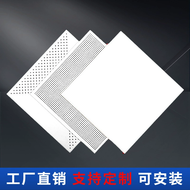 Foshan интегрированный потолок 300X300 плоская диагональная Микропористая алюминиевая пряжка для ванной комнаты кухонные аксессуары Полный комплект