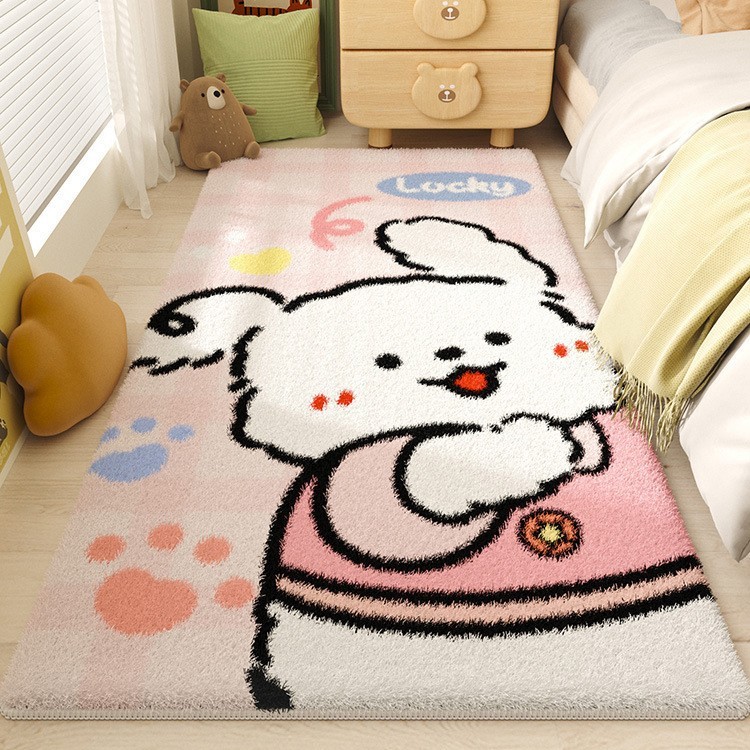 アニメカーペットの寝室は汚れに強くて、ベッドの上のじゅうたんはカシミヤの窓マットのようです。|undefined
