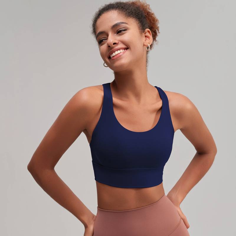 Ropa de yoga, espalda cruzada, ropa interior deportiva, a prueba de golpes, anti-caída, sujetador de yoga, chaleco de fitness, alta resistencia