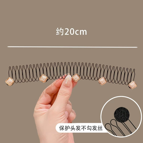 13# diamond shaped sugar cube hair comb