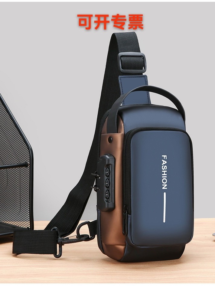fashionable capacious chest bag