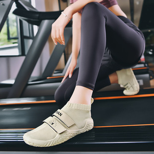 Cross-border Explosions Sports Fitness Shoes Comprehensive Training Shoes Men's Shoes Squat Hard Pull Shoes Women's Slip-on Lazy Shoes for Hair