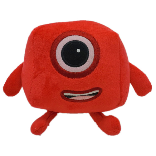 Cross-border new Numberblocks digital building block doll doll children's mathematical enlightenment animation plush toy
