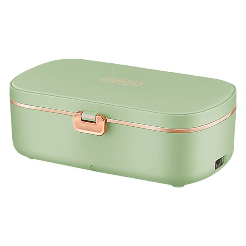 110 В США манометр без воды Электрический нагрев Ланч-бокс для офисных работников с рисовым артефактом подключаемый Ланч-бокс мини-бокс для сохранения тепла нагревательный Ланч-бокс