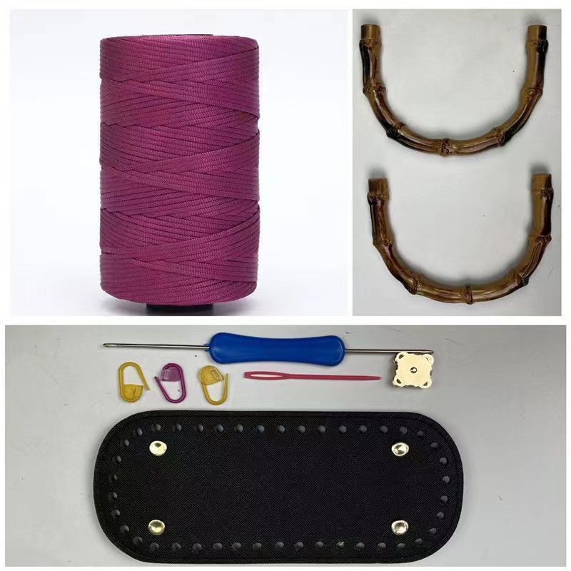 고무 보라색 한 축 액세서리