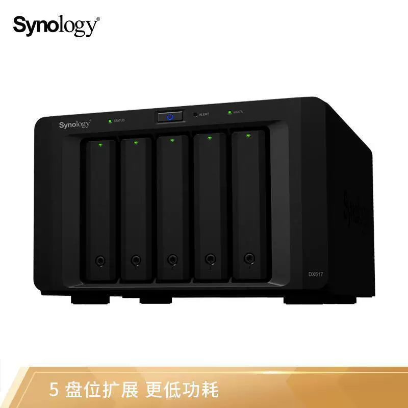 Synology (Synology) DX517 5-дисков NAS сетевое хранилище расширение оборудования