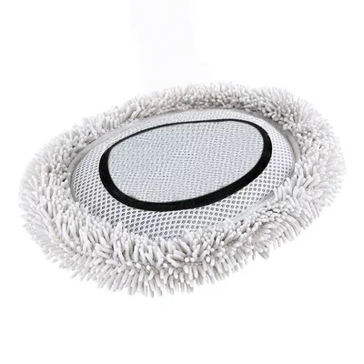Curved Rod car washing mop soft Car cleaning tools - replacing-the-brush-head-9485-1