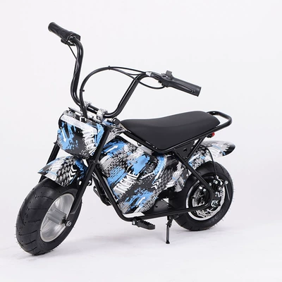 motorcycle children's sports car: Elektrikli motosikletlər - blue-graffiti-2