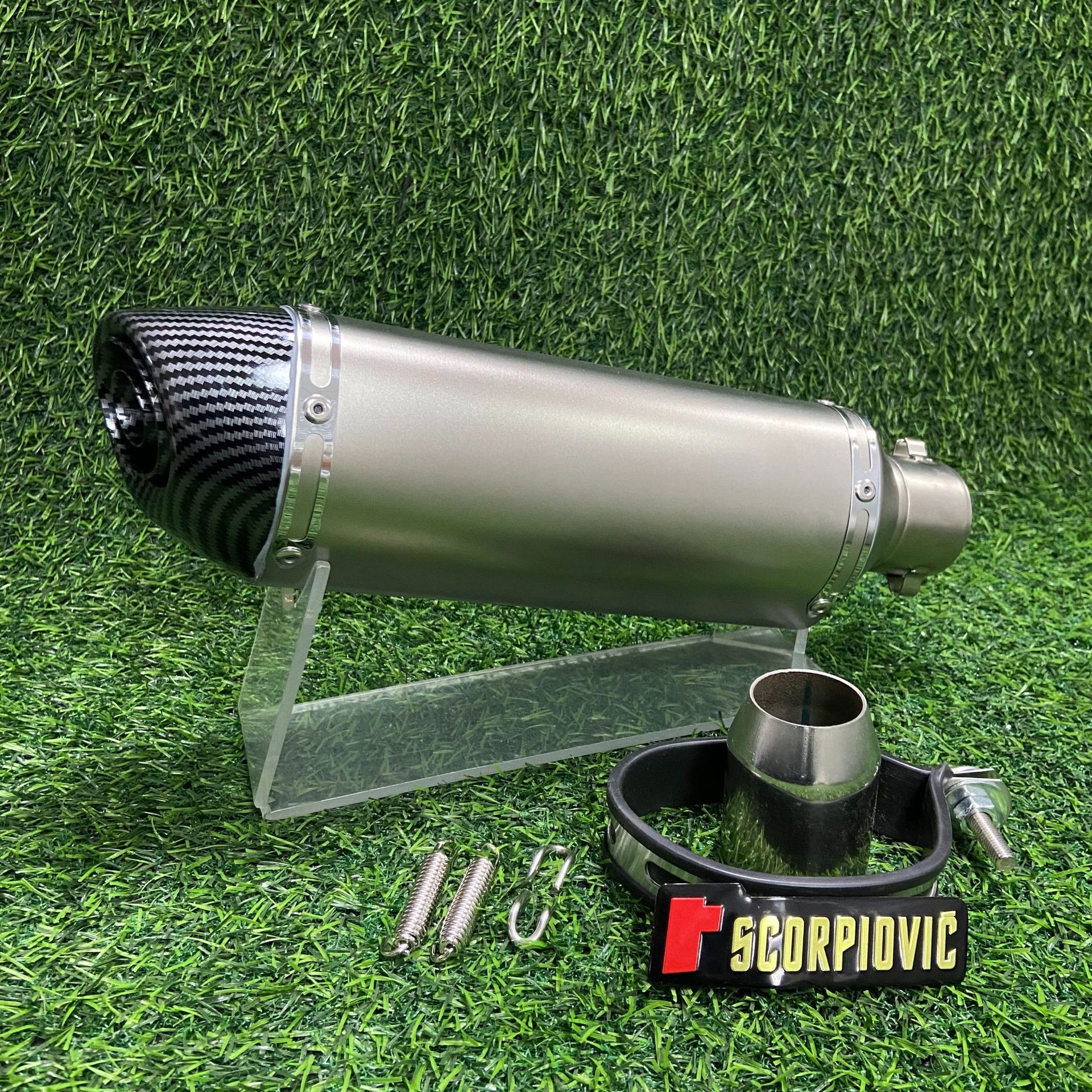 Motorcycle Exhaust Pipe R27 Tail Section 675Sr Race 600 Tornado 302R 252R Gsx250 Universal