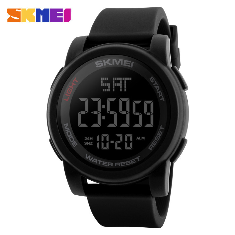 Skmei reloj deportivo personalizado para hombres de moda deportes al aire libre reloj electrónico multifunción Comercio exterior reloj de estudiante de Venta caliente