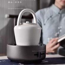 新功圆形电陶炉煮茶器Q30养生泡茶玻璃烧水壶电烧水茶炉不挑Q9A