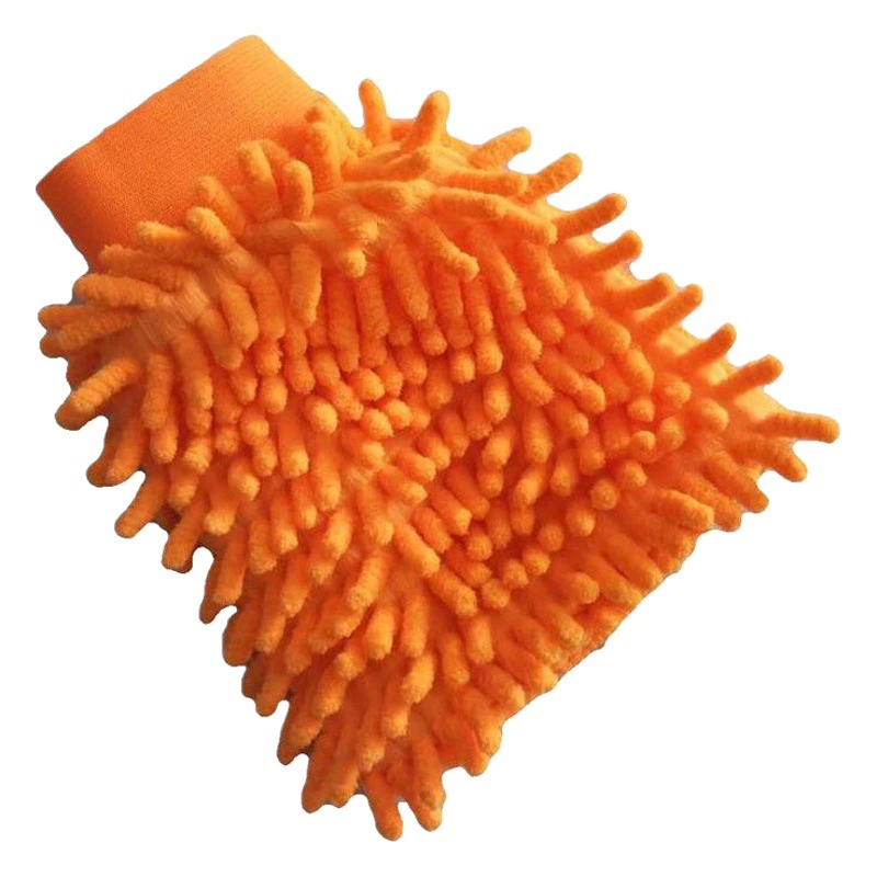Шенилловые коралловые бархатные односторонние перчатки для протирания автомобиля, перчатки для мытья автомобиля, полотенце для протирания автомобиля, чистящие перчатки для удаления пыли, красоты автомобиля