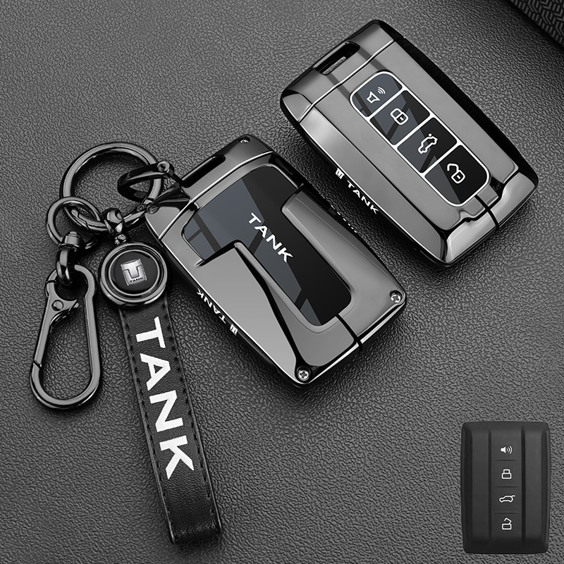 Tank [leather buckle] gun color