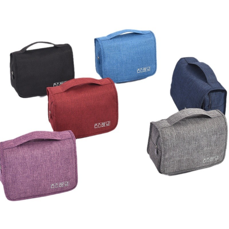 Enlace personalizado Gancho catiónico Bolsa de lavado Bolsa de cosméticos Bolsa de almacenamiento Viajes portátiles personalizados