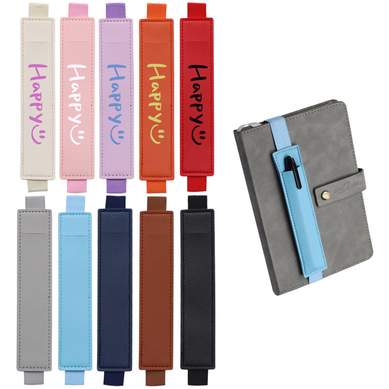 Notebook Elastic Adjustable Elastic Leather Tablet Capacitive Elastic Pen Insert Conference Book Clip Pen Holder Notebook Elastic Adjustable Elastic Leather Tablet Capacitive Elastic Pen Insert Conference Book Clip Pen Holder