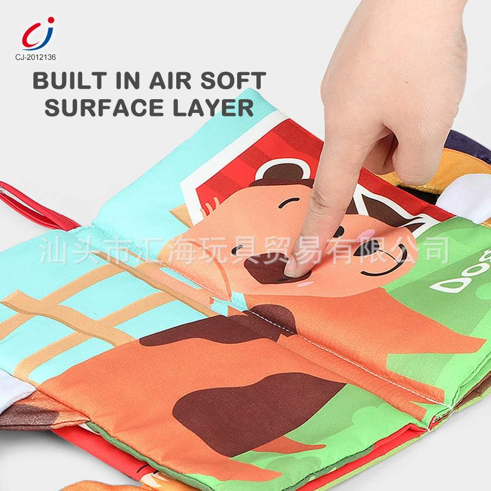 Cloth book, three dimensional toy, Amazon, can't tear, early education, wholesale