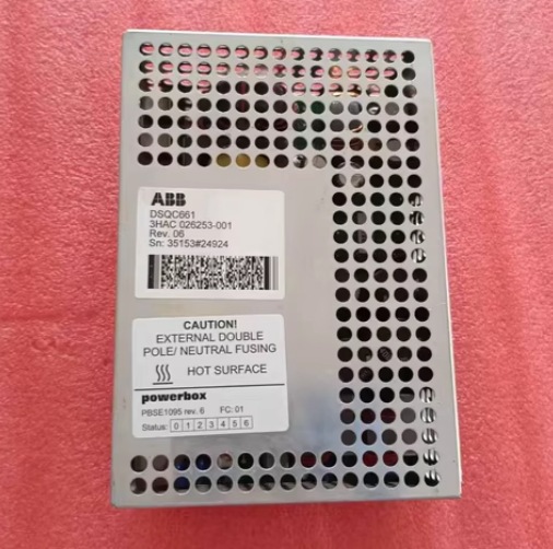 机器人电源 DSQC661，3HAC026253-001 工业机器人备件测试