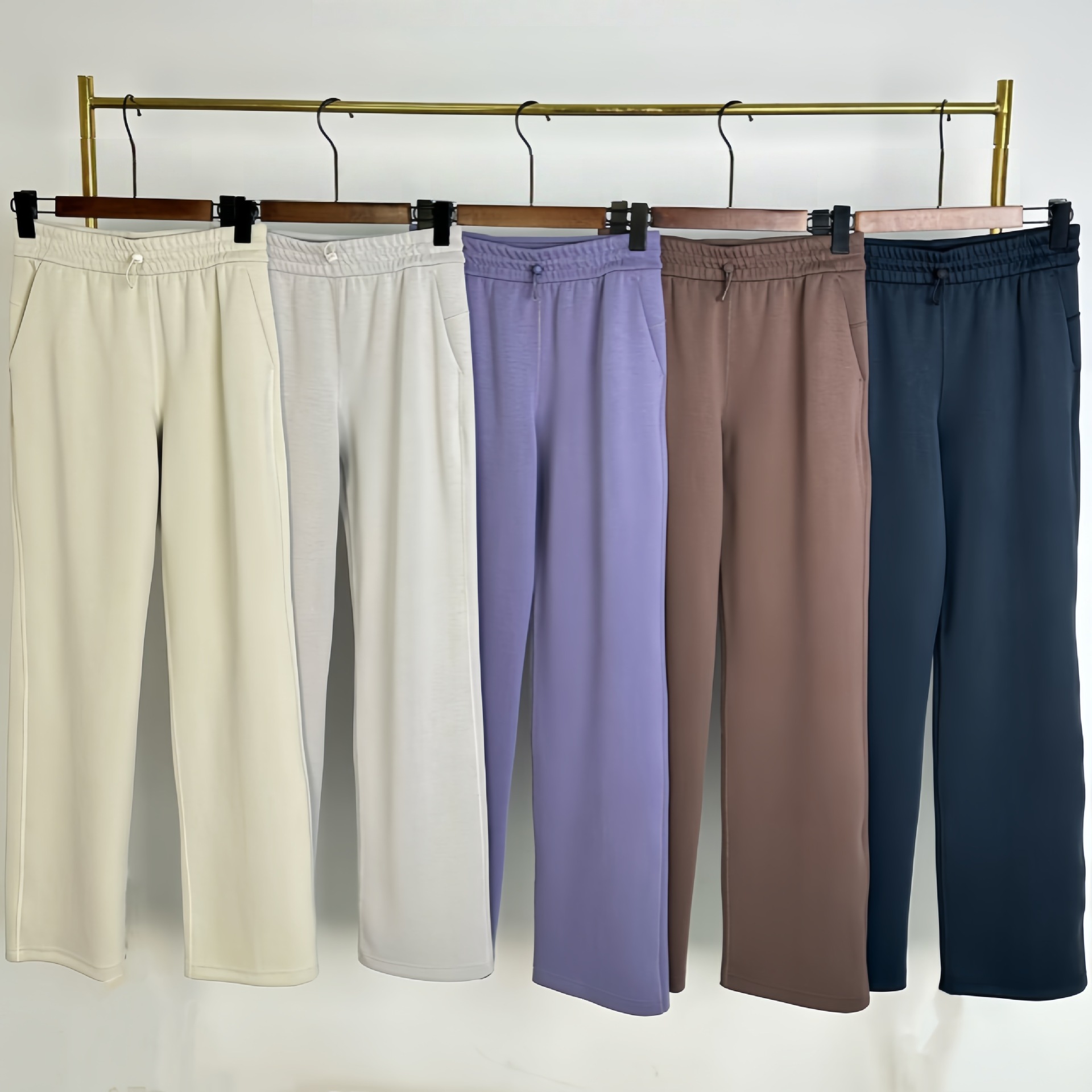 lulu同款Softstreme天丝莫代尔空气层神裤春夏百搭高腰运动休闲裤