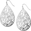 Pendant, golden silver sophisticated earrings, suitable for import, thin weaving