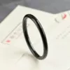 A calm black bracelet