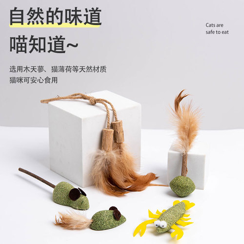 Mutian Polygonum Cat Mint Cat Self-Happiness Toy Teeth Cleaning Stick Cat Snacks Funny Cat Toy Cat Supplies Wholesale