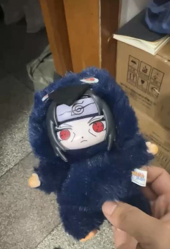 高品质火影忍者疾风传萌兽派对系列搪胶毛绒鸣人卡卡西宇智玩偶|undefined