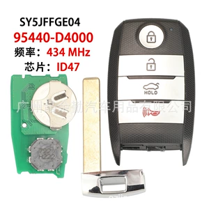 9540-D4000 Kia Optima 4 düyməli smart pultlu avtomobil açarı ID 47 434mhz