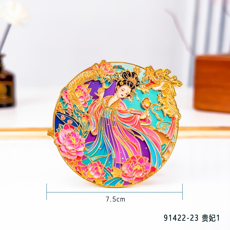 金属流砂冷蔵庫マグネット、古代風夏秋冬冷蔵庫マグネット、四大美女冷蔵庫マグネット、お土産、文化創造的製品|undefined