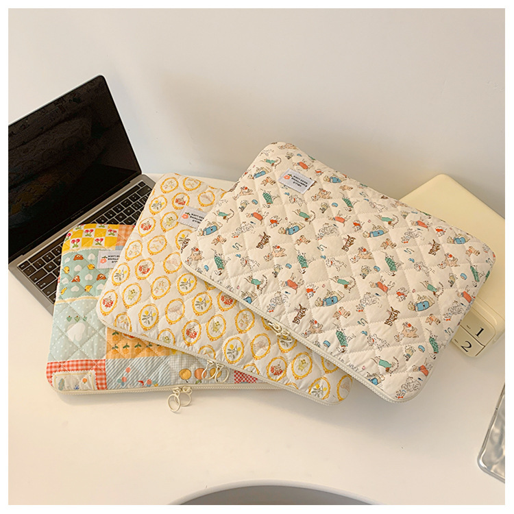 Cross-border new cartoon 11-inch ipad tablet computer liner bag 14-inch laptop storage bag 15-inch computer bag