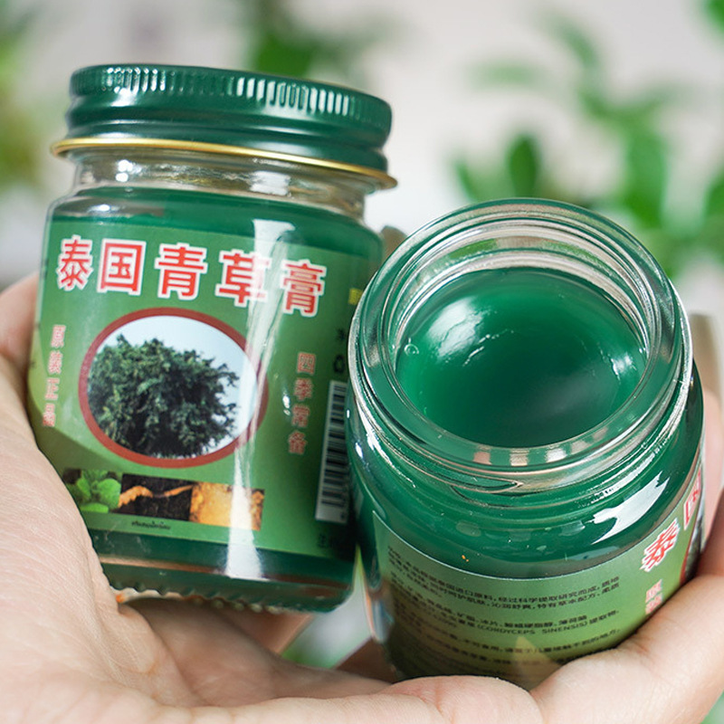 [Delivery Within 48 Hours] Khio Thai Green Grass Cream Is Hydrating and Moisturizing and Can Be Used in All Seasons for Outdoor Home Use