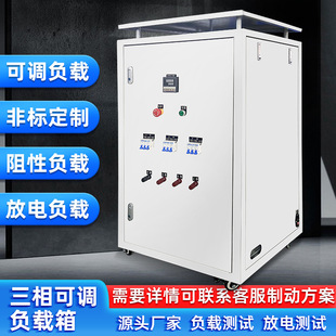 Load box AC DC adjustable load gear adjustable power load single-phase three-phase load box load cabinet