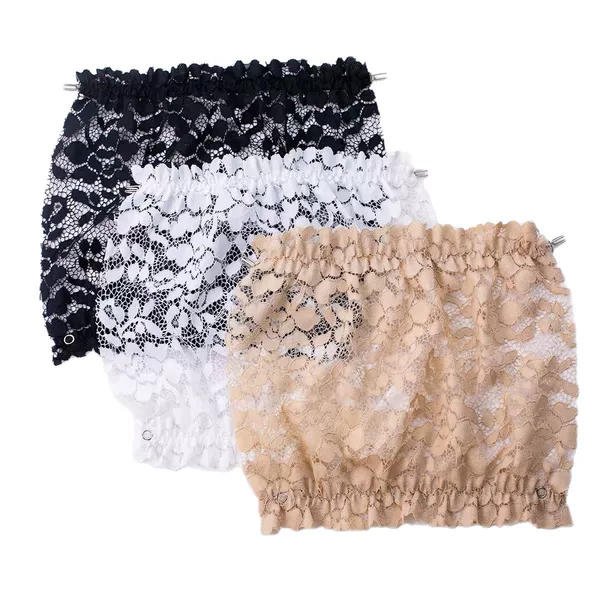 Anti-Exposure One-Piece Strapless Bra Cover-Up Fake Collar Cross-Border Inner Wear Bralette Lace