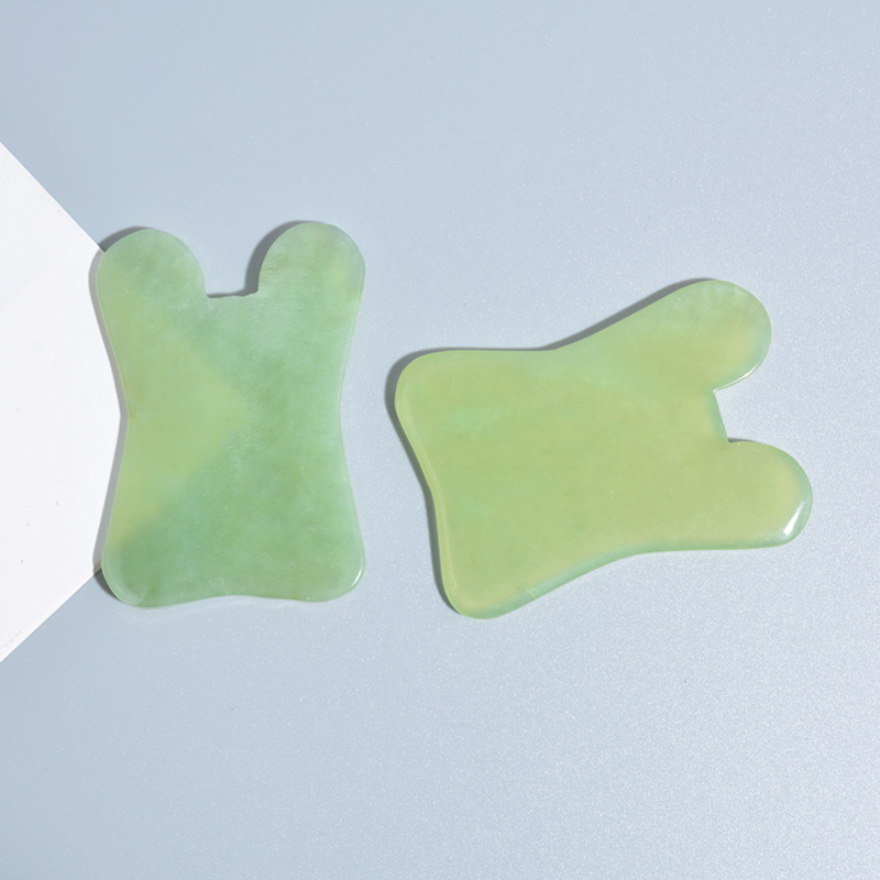 Xiuyan jade green jade craftsmanship polish the beauty board point…
